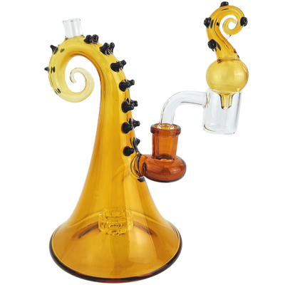 7″ Tentacle Rig W/ Matching Carb Cap - alternate angle