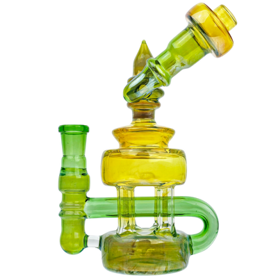 7.5" Fume & Color Pillar Rig - detail view