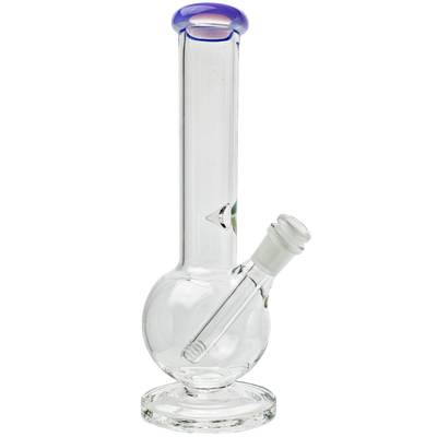 10" Color Lip Thick Foot Venetian Base Bong - alternate angle