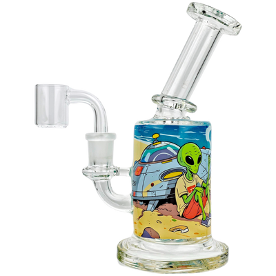 6″ ALIEN ON BEACH DECAL RIG