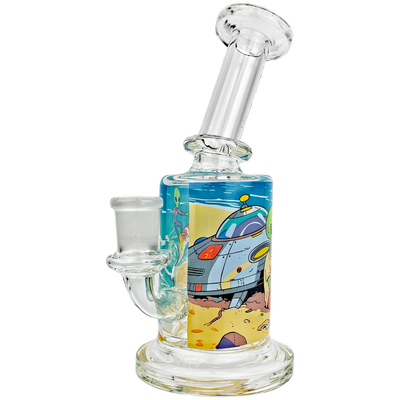 6″ ALIEN ON BEACH DECAL RIG