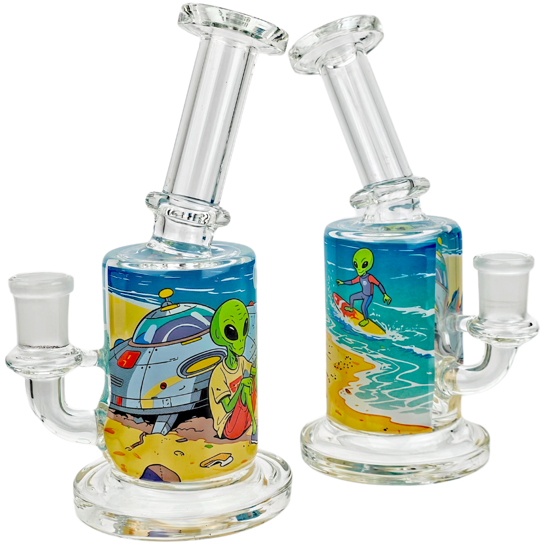 6″ ALIEN ON BEACH DECAL RIG