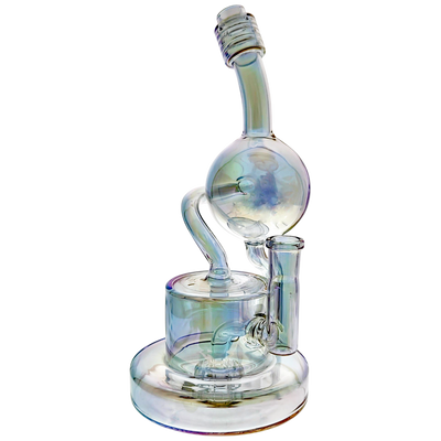 9.5″ IRIDESCENT ORB PUCK BASE RECYCLER