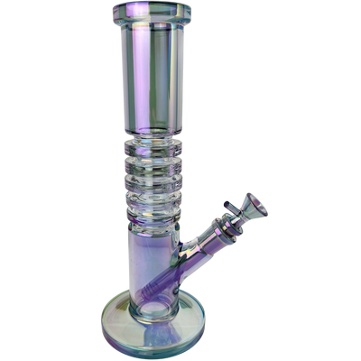 12″ Iridescent Ribbed St - detail view
