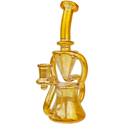 7.5″ IRIDESCENT DOUBLE UPTAKE RECYCLER