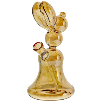 8" Iridescent Balloon Dog Hourglass Flask Rig - photo 6