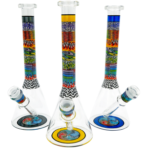 10″ WIGWAG SECTIONAL DECAL BEAKER