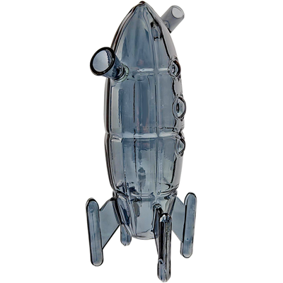 6.5″ IRIDESCENT SCULPTED ROCKET JOINT BUBBLER