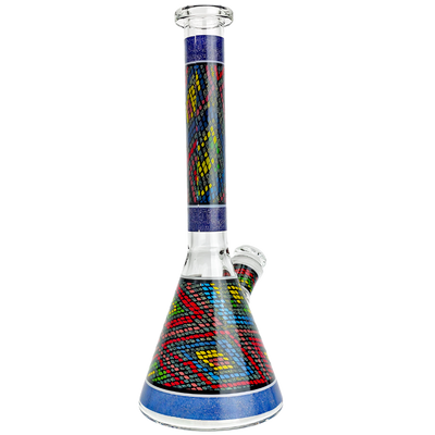 10" Fillacello Decal Beaker - detail view