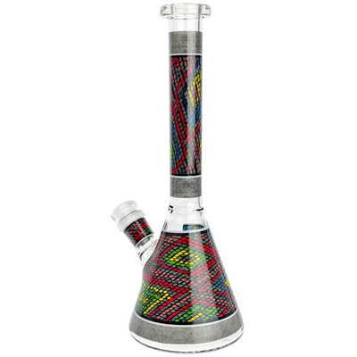 10" Fillacello Decal Beaker - close-up view