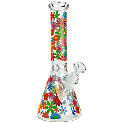 10" Flower Bouquet Decal Beaker - photo 4