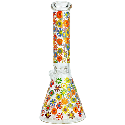 10" Flower Bouquet Decal Beaker - photo 3