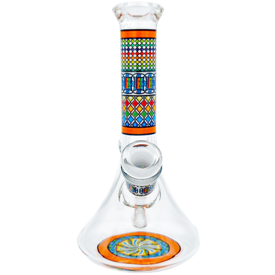 6.5" Decal Beaker w/ Facet Diamond (one off) - photo 2