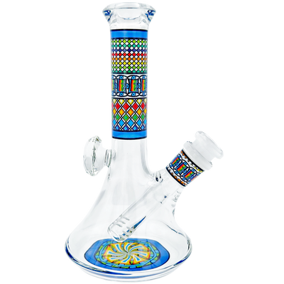 6.5" Decal Beaker w/ Facet Diamond (one off) - photo 4