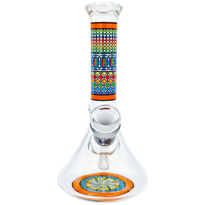 6.5" Decal Beaker w/ Facet Diamond (one off) - photo 5