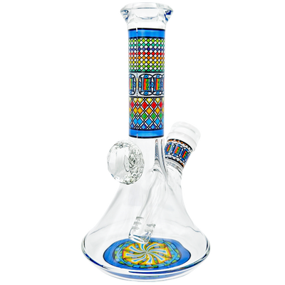 6.5" Decal Beaker w/ Facet Diamond (one off) - photo 8