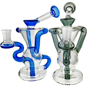 7.5″ COLOR ACCENT DOUBLE UPTAKE RECYCLER