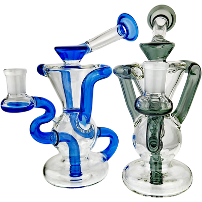 7.5″ COLOR ACCENT DOUBLE UPTAKE RECYCLER