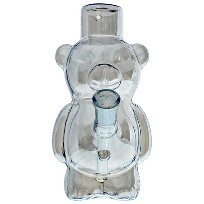 8" Iridescent Honey Jar Bear Shaped Rig