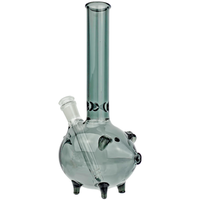 10″ Sculpted Piggy Bank Bong - detail view