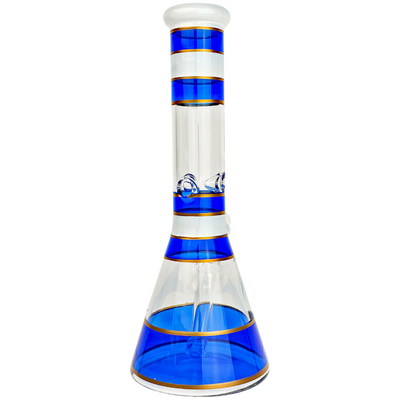 10″ Encalmo Decal Wrap Beaker - close-up view