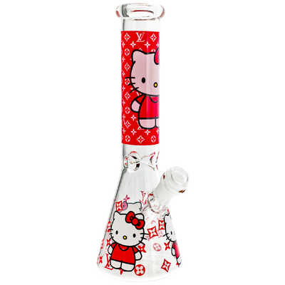 10" Red Hello Kitty Decal Beaker - photo 3
