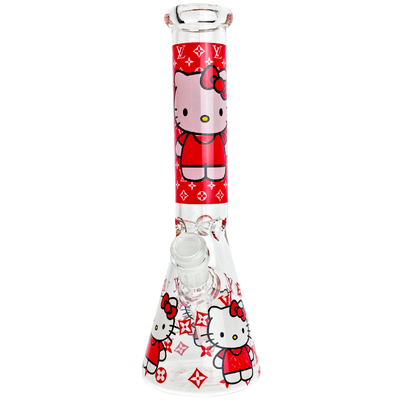 10" Red Hello Kitty Decal Beaker - photo 4