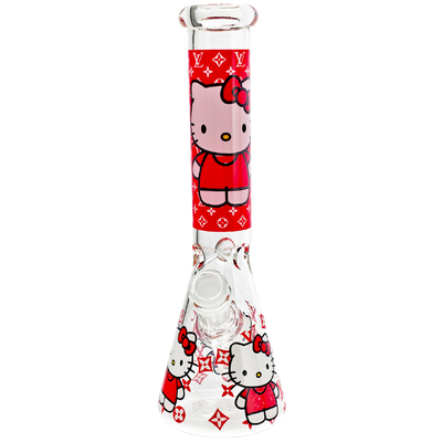 10" Red Hello Kitty Decal Beaker - photo 6