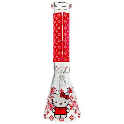10" Red Hello Kitty Decal Beaker - photo 7