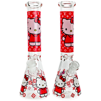 10" Red Hello Kitty Decal Beaker - photo 2