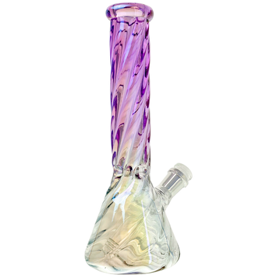 10" Iridescent Color Top Twist Beaker - photo 4