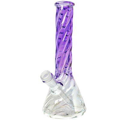 10" Iridescent Color Top Twist Beaker - photo 2