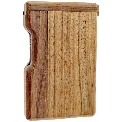 Wood Dugout w/ Metal Pipe - alternate angle