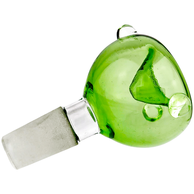 2.5″ 14MM COLOR W/ TWO CLEAR DOTS FLOWER BOWL