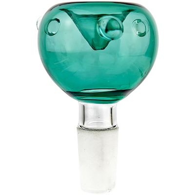 2.5″ 14MM COLOR W/ TWO CLEAR DOTS FLOWER BOWL