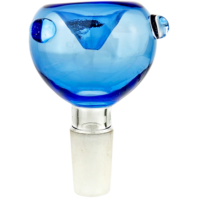 2.5″ 14MM COLOR W/ TWO CLEAR DOTS FLOWER BOWL