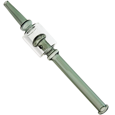 7" Glass Mushroom Nectar Straw