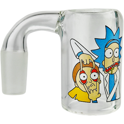 2" 14 M 90° Rick & Morty Reclaim Catcher - alternate angle