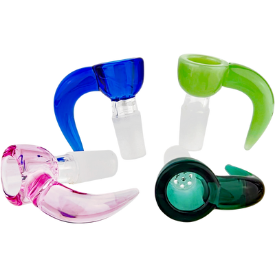 2″ COLOR THICK HORN FLOWER BOWL W/ SCREEN