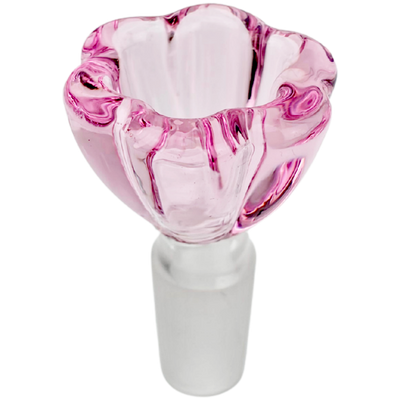 2.5" 14mm Color Flower Shaped Flower Bowl