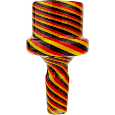 2.5″ 14MM COLOR SPIRAL MARIA FLOWER BOWL