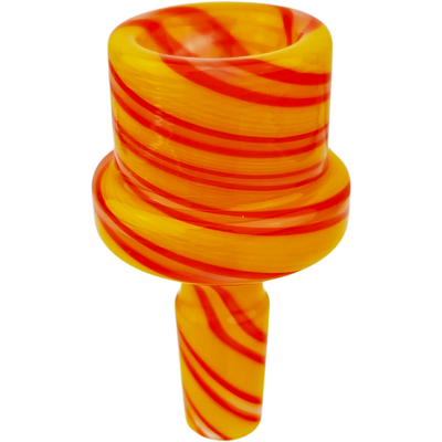 2.5″ 14MM COLOR SPIRAL MARIA FLOWER BOWL