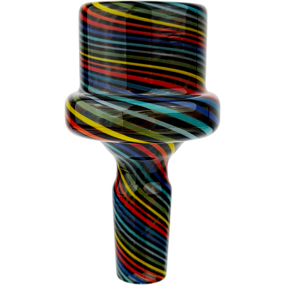 2.5″ 14MM COLOR SPIRAL MARIA FLOWER BOWL