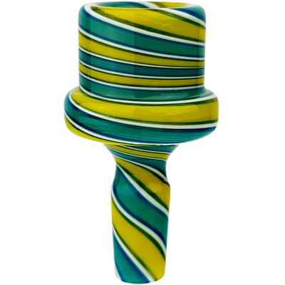 2.5″ 14MM COLOR SPIRAL MARIA FLOWER BOWL