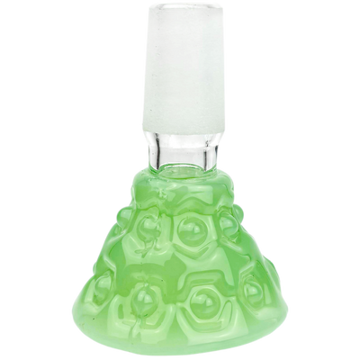 2.5" 14mm Dimple Big Flower Bowl - alternate angle