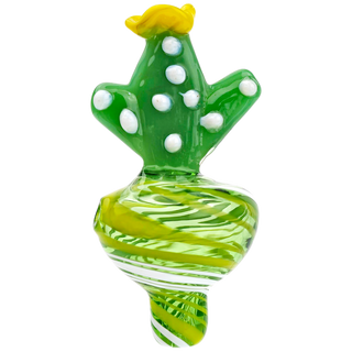 2" Cactus Orb Carb Cap - Green
