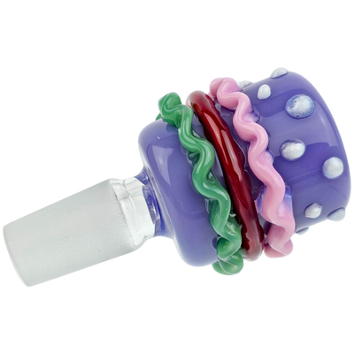 2.5″ 14mm Pretty Patties Flower Bowl - detail view