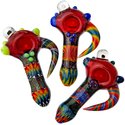 5″ WIG WAG DICHRO PIPE W/ OPAL