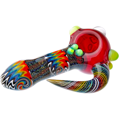 5″ WIG WAG DICHRO PIPE W/ OPAL