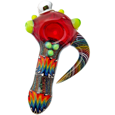 5″ WIG WAG DICHRO PIPE W/ OPAL